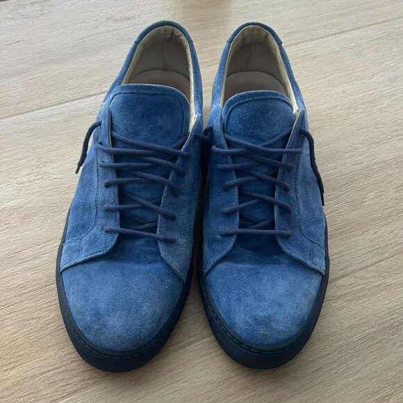 Del Toro Men's Blue Suede Sneakers (Size 13 / EU 46) - Picture 1 of 7